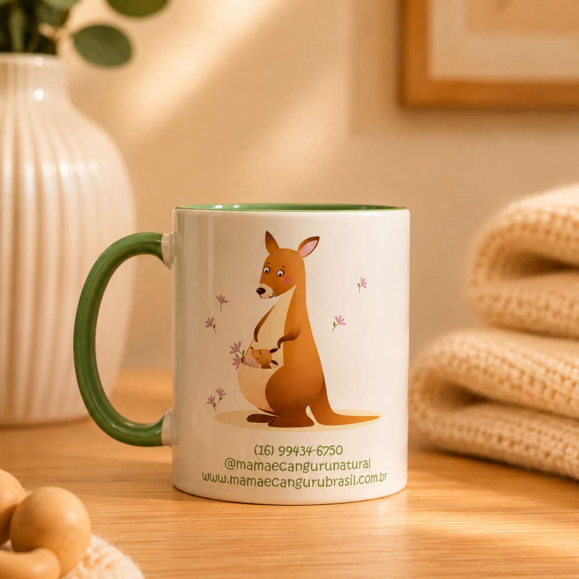 Caneca Mamãe Canguru